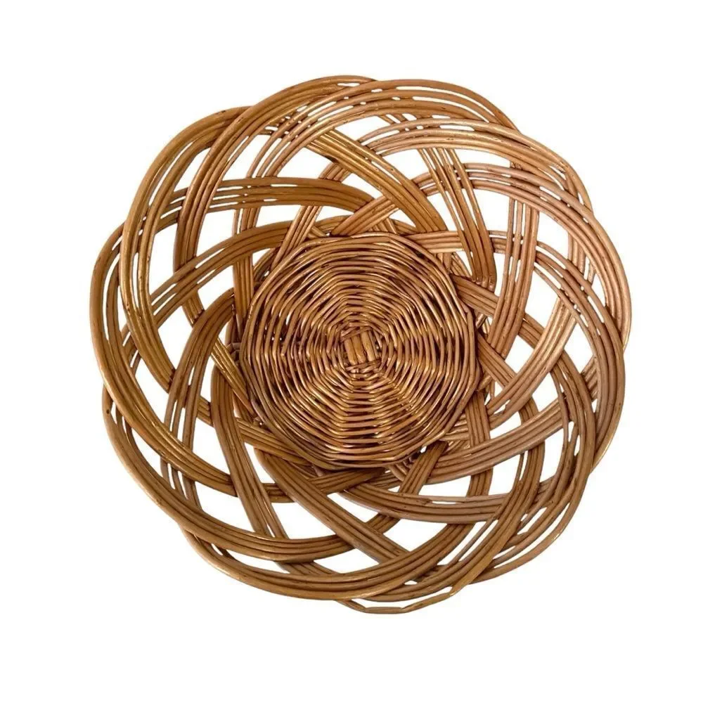 Unmarked round woven